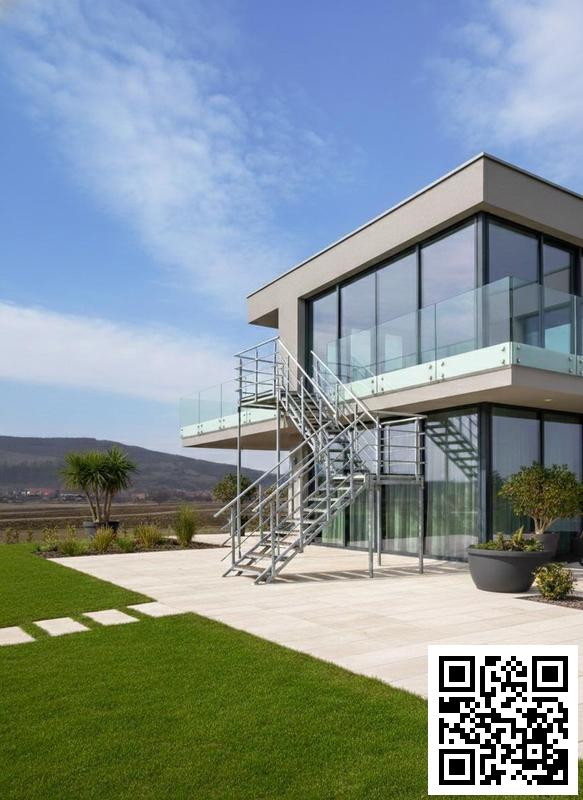 Kulteri Pihenos Horganyzott Lepcso Qr